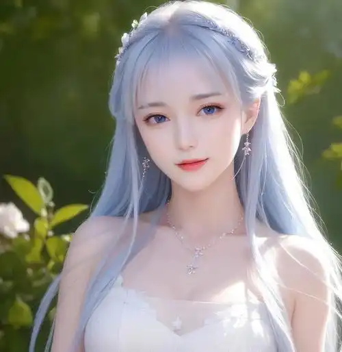 仙气飘飘的清纯美女
