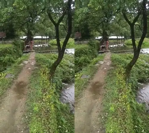 自古农村出人才,爷爷亲手给孙女打造滑滑梯,安全还是可以的
