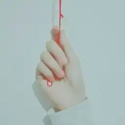 月老红线情侣头像一男一女qq头像扣扣居
