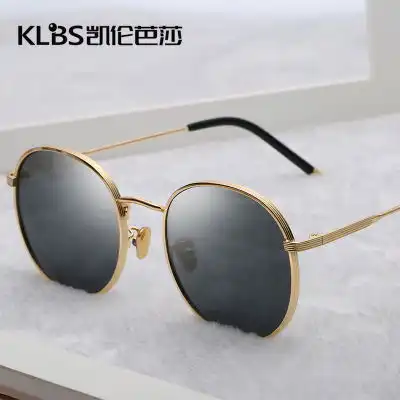 新款女士太阳镜复古偏光太阳眼镜女时尚防紫外线墨镜tj福卡商城
