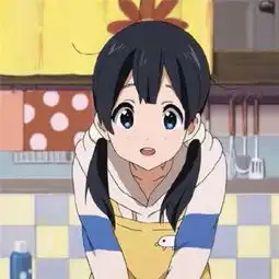 2018女生微信头像漫画二次元尝我一口甜上心头
