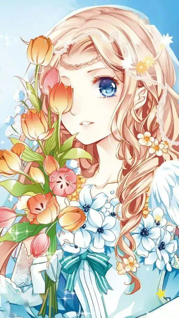 清纯萌系少女高清壁纸,动漫二次元
