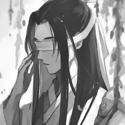 帅气冷漠男生漫画头像古风系列图片
