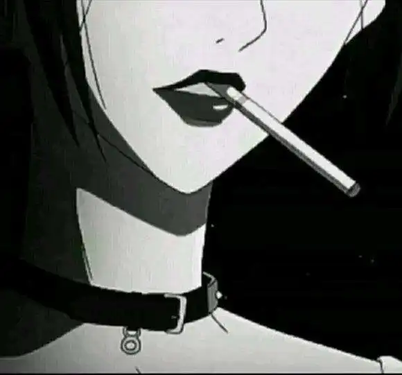 抖音动漫黑白遮脸图无水印分享
