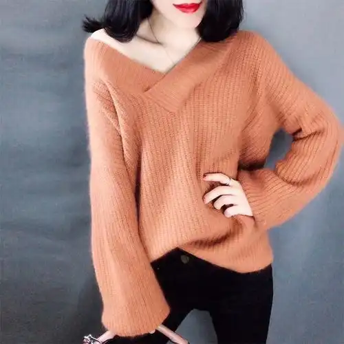 时尚修身的冬季毛衣穿搭,适合各种身材,挺括好看
