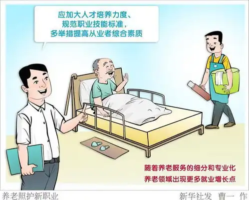 图表漫画财经聚焦养老照护新职业
