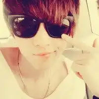 戴墨镜超拽情侣头像微信头像图片大全
