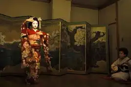 亲身体验日本艺妓特色服务风情万种充满浪漫情调
