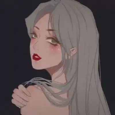 动漫头像也许当时忙着微笑和哭泣
