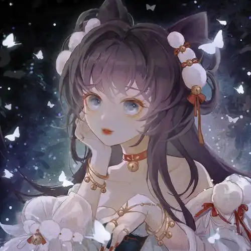 动漫女生头像精美绝伦的古风女生头像
