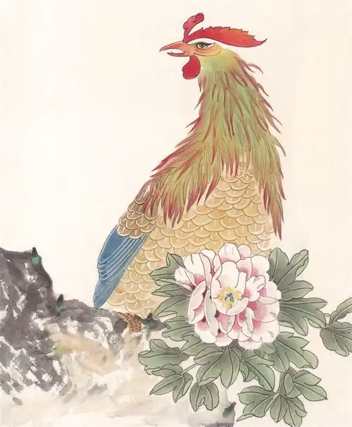 高清中国现代顶级工笔花鸟画图集
