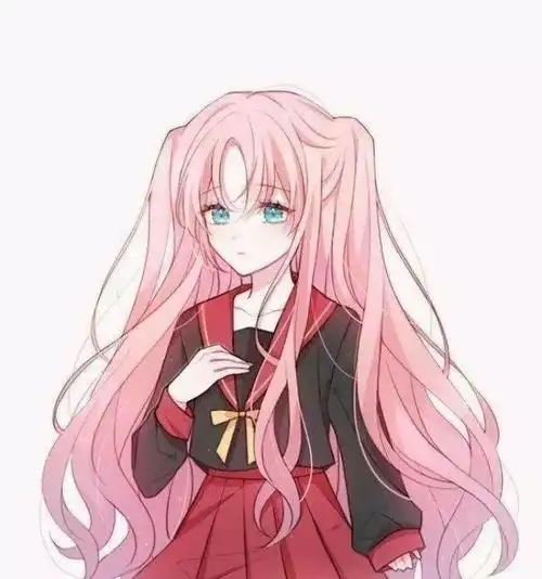 马克笔手绘闺蜜头像,哪有什么四季,遇见你四季如春