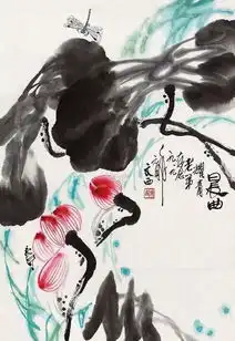 人物画大家刘文西花鸟画作品欣赏
