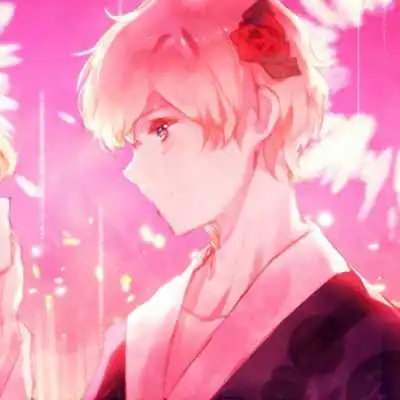 二次元接吻恋人浪漫头像
