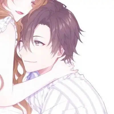 唐崎夜雨动漫优质情侣头像
