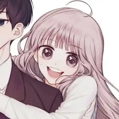 动漫cp头像一人一半合起来一张
