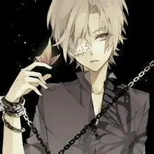 黑暗系男生动漫人物图片
