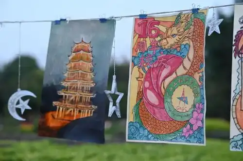 广西工程职业学院校庆专题我校举行2023年迎校庆展未来绘画作品展
