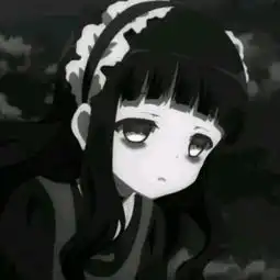 动漫甜丧女生头像这日子没什么不对,只是索然无味
