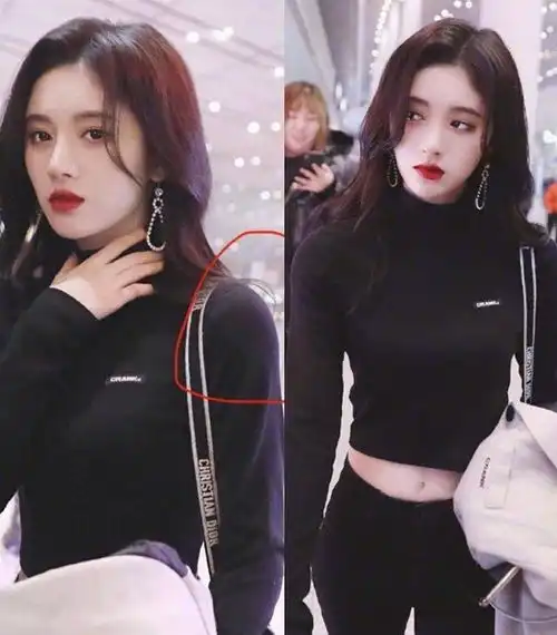 四千年美女鞠婧祎被曝作假又做作,可是关于垫肩她没错
