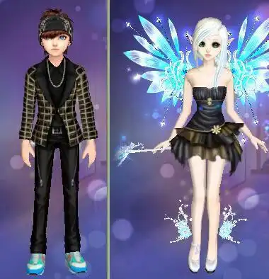 炫舞男生贵气逼人跟女生的怎么配
