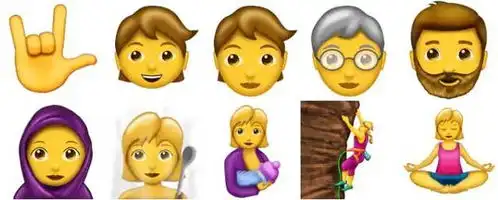 苹果新增56个emoji表情,为了庆祝世界emoji日这些表情都被玩坏了
