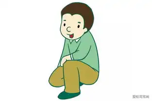 两张稳重的爸爸简笔画图片
