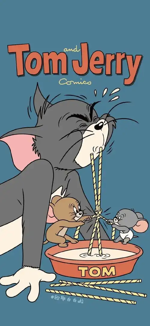 粉丝求图合集猫和老鼠小丸子海绵宝宝哆啦a梦小埋壁纸
