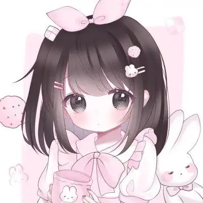 唯美梦幻可爱动漫少女头像图片,极致可爱
