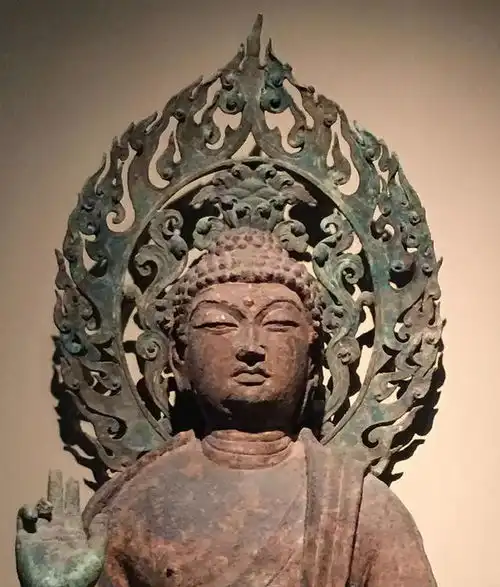 现存最古老的一尊唐代铁铸弥勒佛像
