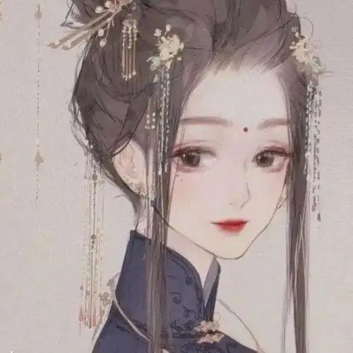 动漫女头众人平庸你是人间星光.
